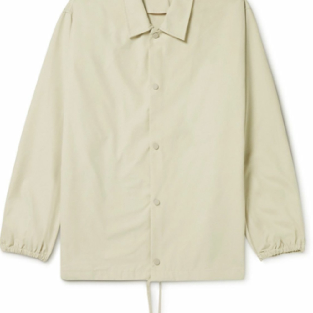 Fear Of God Essentials Large Coaches Jacket Eggshell - Picture 5 of 7